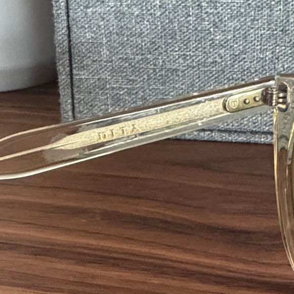 DITA Gold-Tinted Cat Eye Sunglasses - Picture 2 of 4